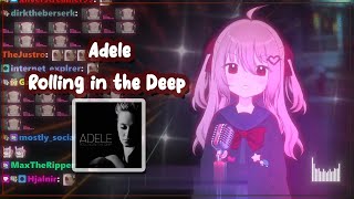 Adele - Rolling In The Deep (Evil's sing) w/ Lyrics