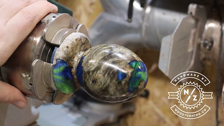 Woodturning - A faberge egg
