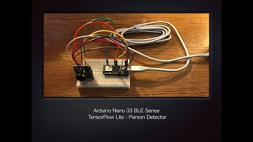 Arduino Nano 33 BLE Sense - TensorFlow Lite - Person Detection