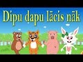 Dipu Dapu Dācis Nāk | Bērnu dziesmas | Animal Dancing Song in Latvian | Латышская детская песня