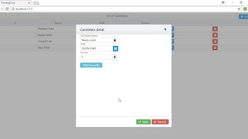 Angular 5 Tutorial - PrimeNG CRUD application Part5