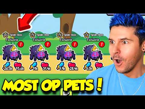 I GOT THE MOST OP TEAM IN ROBLOX BATTLE PETS!!