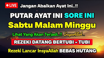 PUTAR DZIKIR INI❗Dzikir Mustajab Pembuka Pintu Rezeki, InsyaAllah Rezekimu Mengalir Deras - Yt DOA