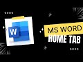 MS Word Home Tab Full Tutorial | Zero to Advance | एक ही वीडियो में पूरा Home Tab सीखो! 🔥