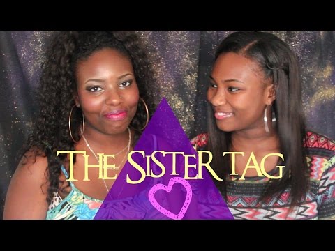 The Sister Tag with India & Aja ! - YouTube