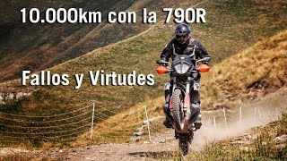 10 000km con la KTM 790R. Fallos y Virtudes