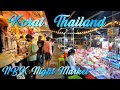 Korat. Walking in Nakhon Ratchasima, Thailand. NBK Night Market. ORANGE ua