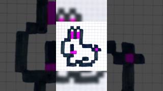 How  To  Draw A Rabbit  🐰  🐇 With Pixel Art #pixelart #rabbit