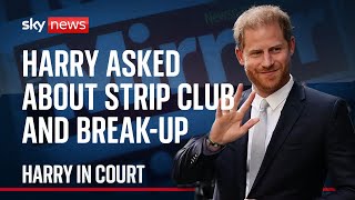 Prince Harry: Duke faced questions over William's prank call & strip club visit