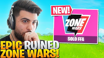 How Epic RUINED The NEW Zone Wars.. Here