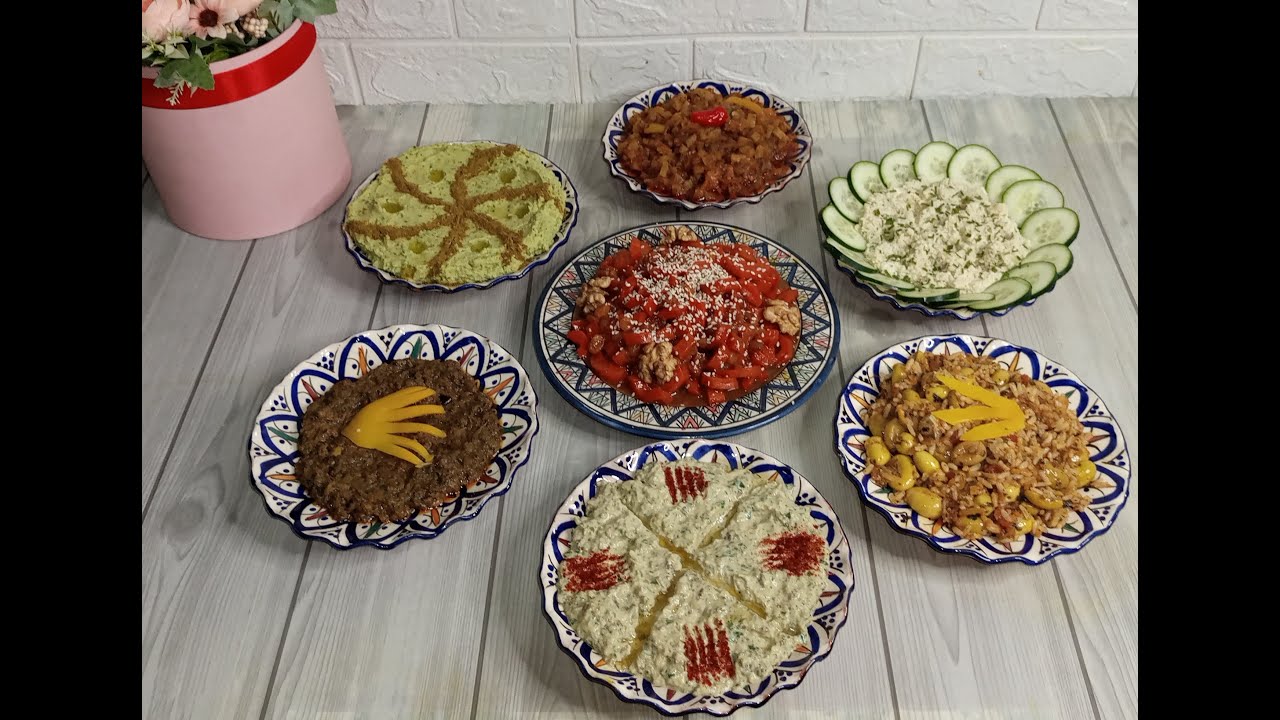 سبع مقبلات مرافقة للمشاوي