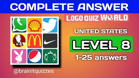 Logo Quiz World, United States. level 8 answers #logoquiz
