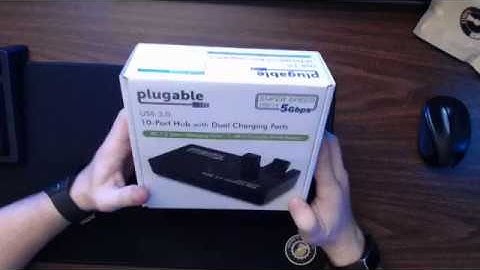 Plugable 10-Port USB 3.0 SuperSpeed Hub