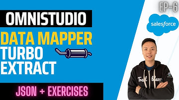 Salesforce OmniStudio DataMapper (DataRaptor) Turbo Extract - JSON, Exercises & Best Practice | EP6