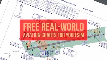 Get Real World Aviation Charts For FREE! Inc Instrument approach, SID, STAR, Taxi and En-route