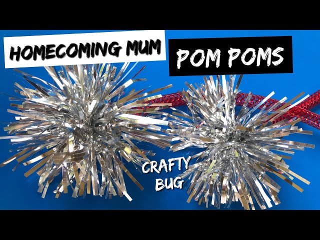 Tinsel Pom Poms