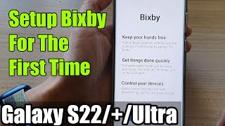 Galaxy S22/S22+/Ultra: How to Setup Bixby For The First Time screenshot 4