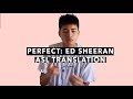 Perfect by Ed Sheeran: ASL Translation