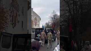 Богородчани зустріли полеглого Героя Василя Цахніва
