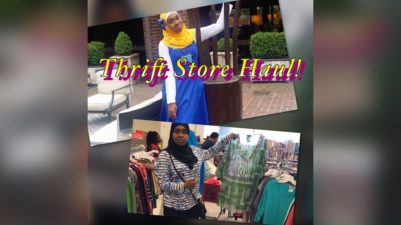 THRIFT STORE HAUL - Clothing Haul - YouTube