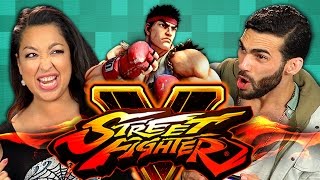 ADULTS PLAY STREET FIGHTER V (Adults React: Gaming)