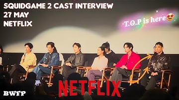 EXCLUSIVE: Squid Game 2 Cast (Aero Theatre Q&A Fancam) | TOP IS BACK! | SQUIDGAME 2 CAST INTERVIEW