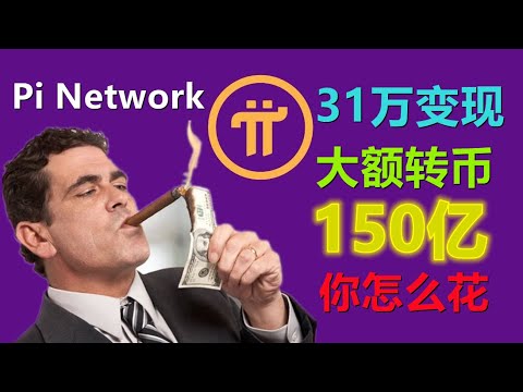 pi network链上数据大额转账，主网之日鲸鱼形成之时，31万收派币和链上数据有关系吗？5000派币得有多少钱？