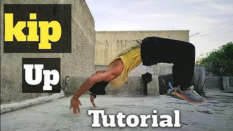 Kip up/ kick up tutorial Any one can do this flips | leran how to kip / kick up in hindi