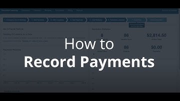 How to Record Payments