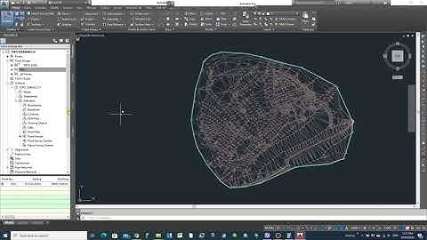How to create a surface using a point group in CIVIL 3D