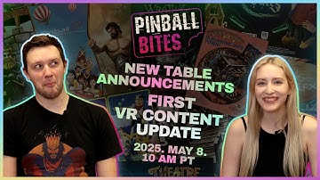 Pinball Bites - Season 3 Episode 2 - New Table Reveals!