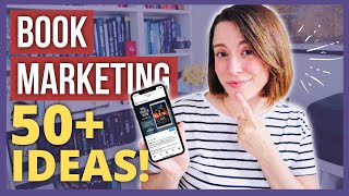 My BOOK MARKETING Plans | 50+ Ideas, Strategies, & Tips to Promote Your Book + EXAMPLES!!