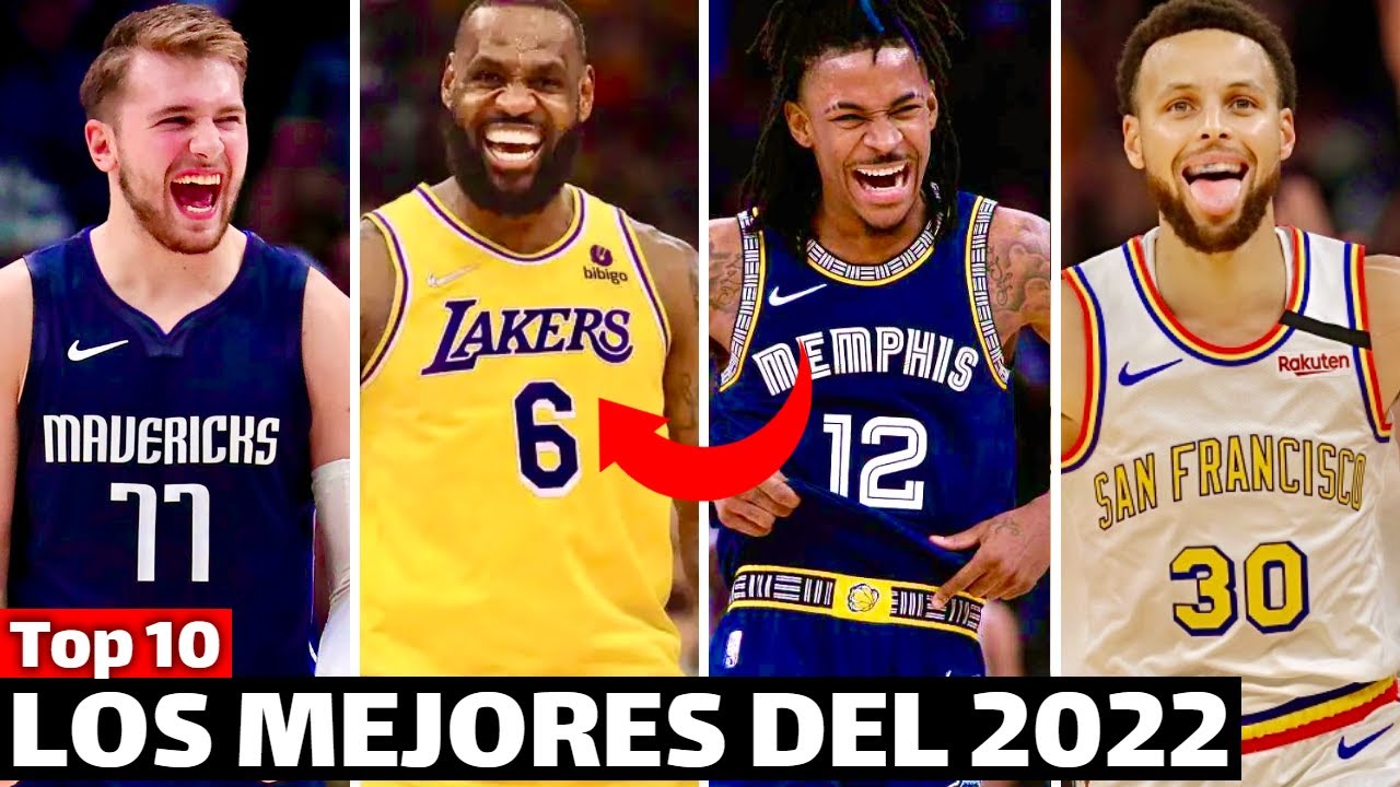 LOS 10 MEJORES JUGADORES DE LA NBA DEL AÑO 2022. Top 10 NBA? - YouTube