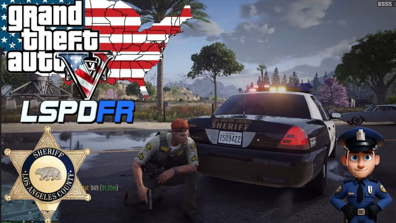 😱😱😱[NO COMMENTARY] GTA 5 | LSPDFR - LASD PATROL, DRUGS, SHERIFF SHOUTOUTS AND PURSUITS😱😱😱