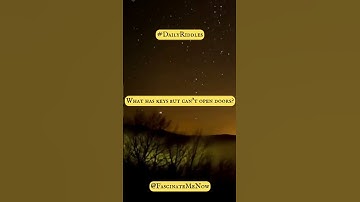 What has keys but can