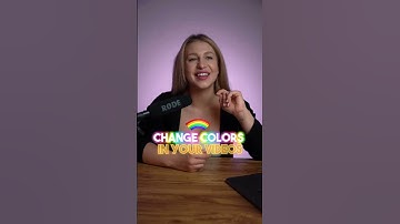 CHANGE THE COLOR in the videos in CapCut