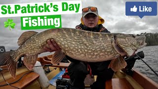 St.Patrick’s Day Fishing on Lough Derg in Ireland - My IPhone went for a swim !