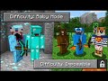 iDots "BABY MODE" vs "IMPOSSIBLE MODE" in Minecraft