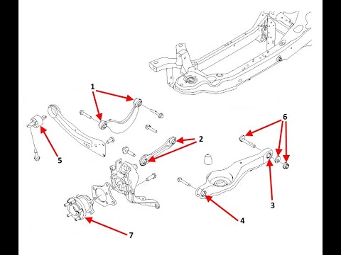 Как поменять сайлентблоки задней подвески на ford focus 2