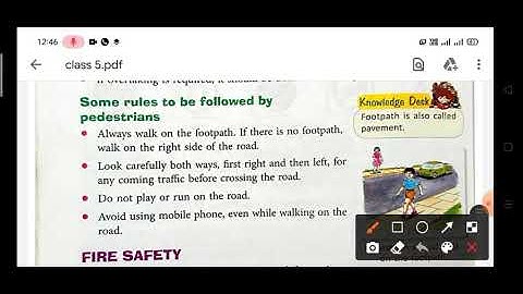 Science Booster, Class 5, Chapter 7, Staying Safe, Part 2