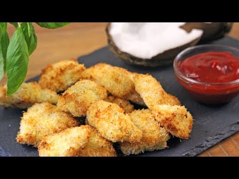 Baked Coconut Chicken Bites Recipe | How Tasty Channel