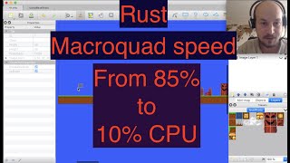 Ep 4. Rust Ditching Macroquad game Engine. Even Faster Tilemap rendering with Mesh though.