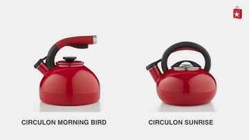 Circulon Sunrise 1.5 Qt. Tea Kettle. Comparison Video