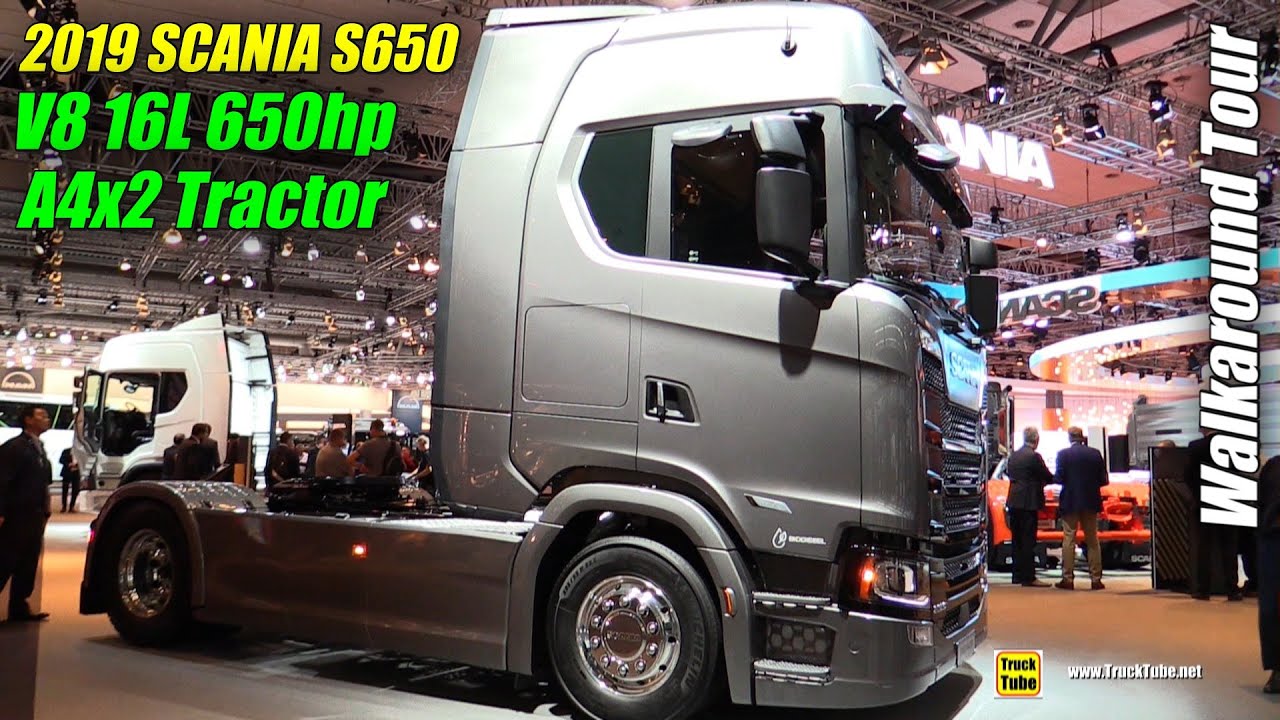 2019 Scania S650 A4x2 650hp 16l V8 Tractor Exterior And Interior Walkaround 2018 Iaa Hannover