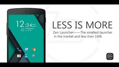 Zen launcher Introduction Video