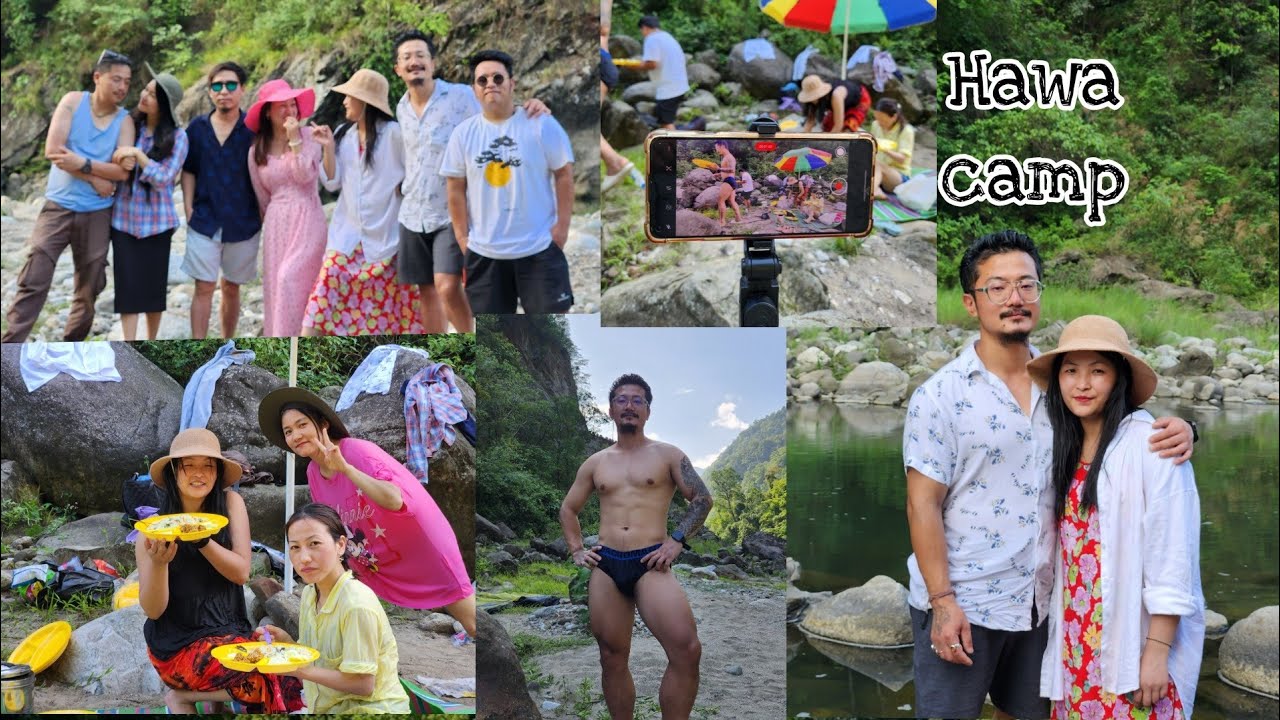 🍃Hawa camp picnic 🧺 🫧All the way from Ziro 🍃