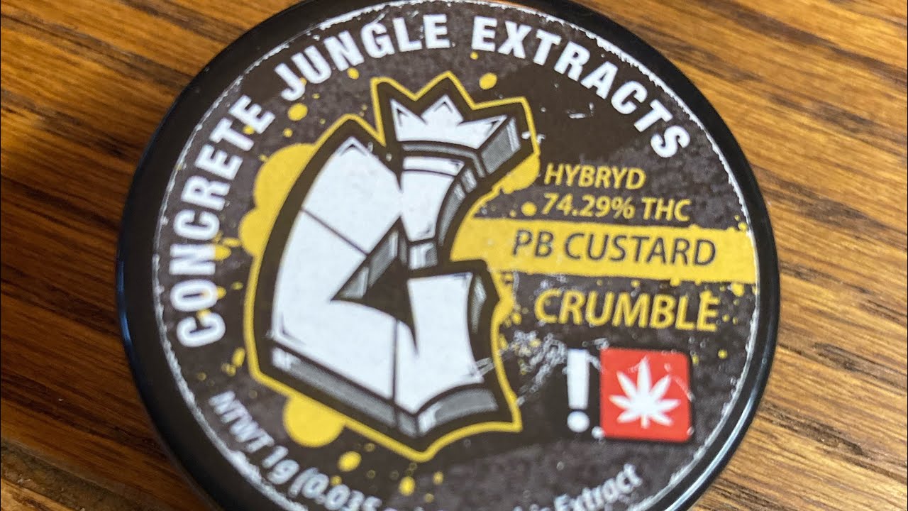 PB Custard Crumble dabs - Concrete Jungle Extracts