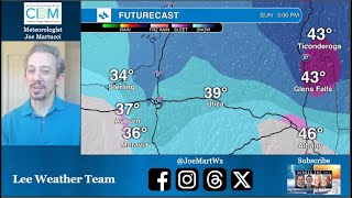 Heavy rain turns to accumulating snow this weekend, Joe Martucci has the forecast