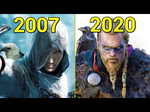 Эволюция Assassins Creed Games 2007-2020