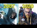 Evolution of Assassin's Creed Games 2007-2020